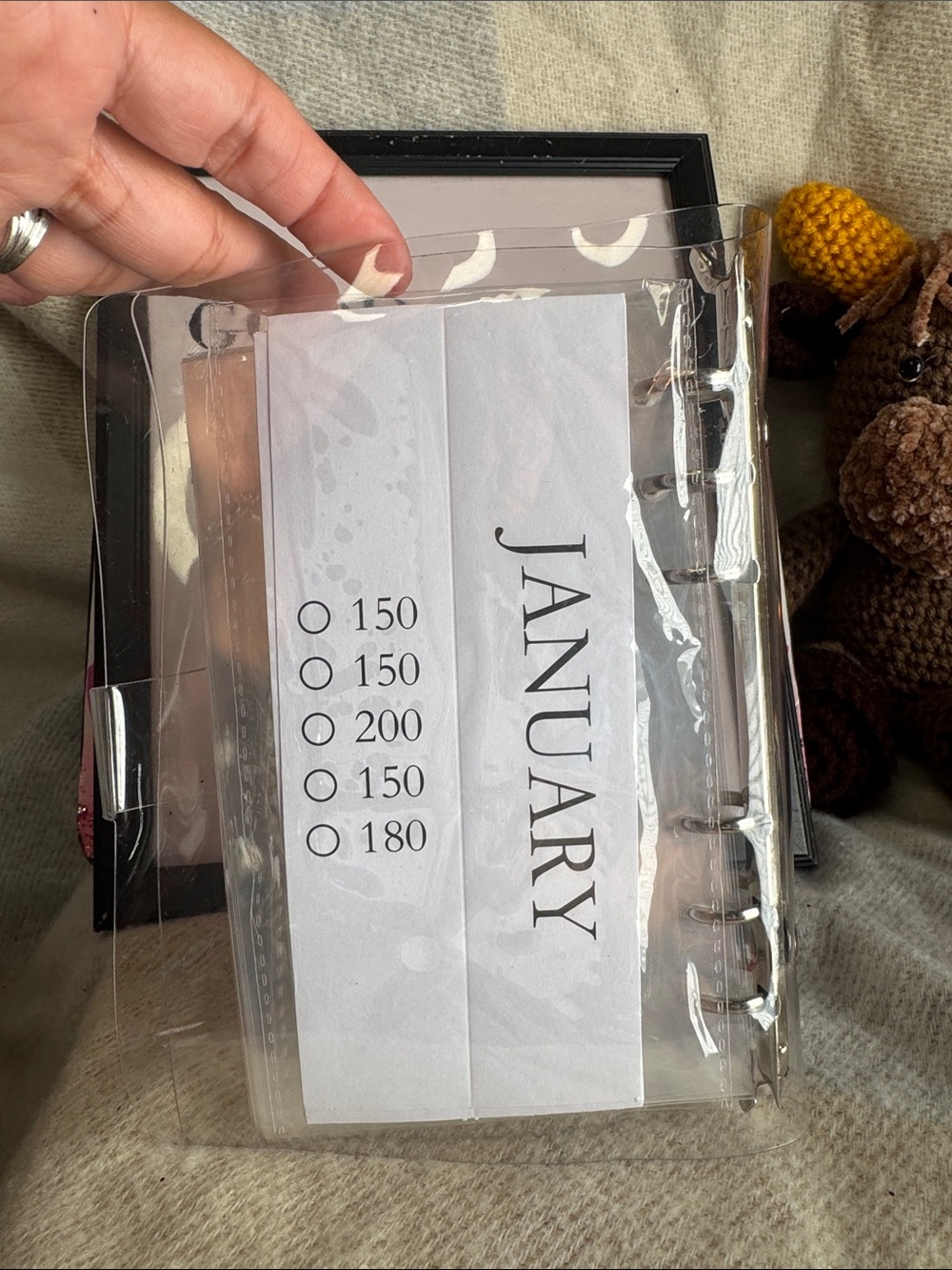Clear Monthly Savings Planner - 10K Challenge - Picture 2 of 3